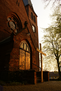 Martinskirche Bad Camberg am Abend