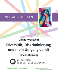 Plakat der Online-Veranstaltung