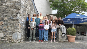 Der Jugendchor der Ringkirche auf Probenfahrt