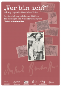 Titelmotiv der Bonhoeffer-Ausstellung
