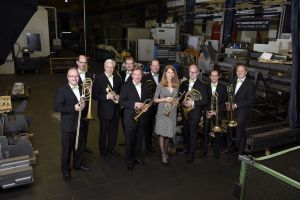 Bläserensemble "pro musica sacra" in voller Besetzung