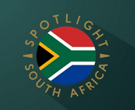 Das Bild zeigt das Logo der Veranstaltung Spotlight South Africa