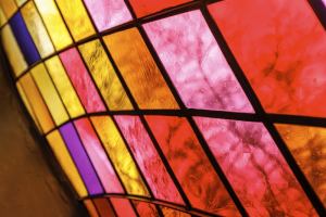 Buntglasfenster der ev. Kirche Rennerod