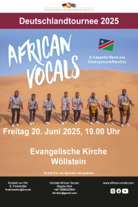 Plakat zum Konzert