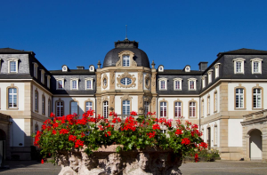 Blick in den Innenhof des Büsingpalais Offenbach