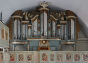 Die Orgel der Evangelischen Kirche Sulzbach