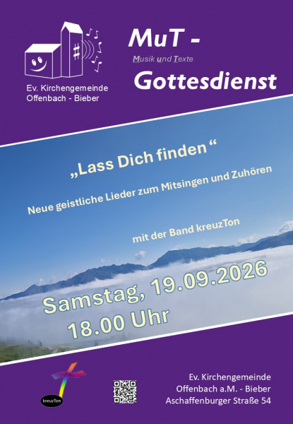 MuT-Gottesdienst mit der Band kreuzTon