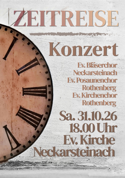 Mit dem Ev. Bläserchor Neckarsteinach sowie dem Ev. Posaunenchor und Ev. Kirchenchor Rothenberg.