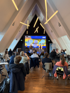 So sieht es bei der Pitch-Night aus