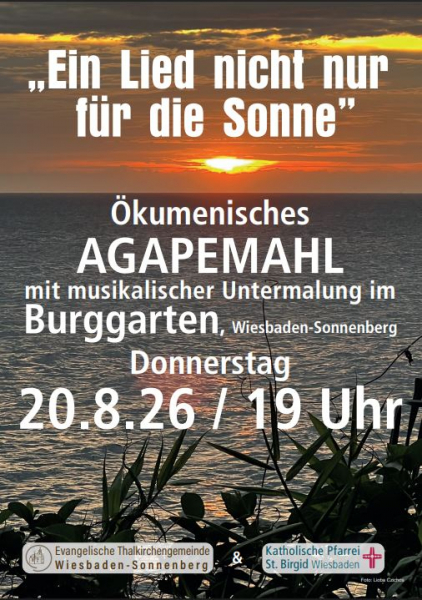 Plakat Agapemahl